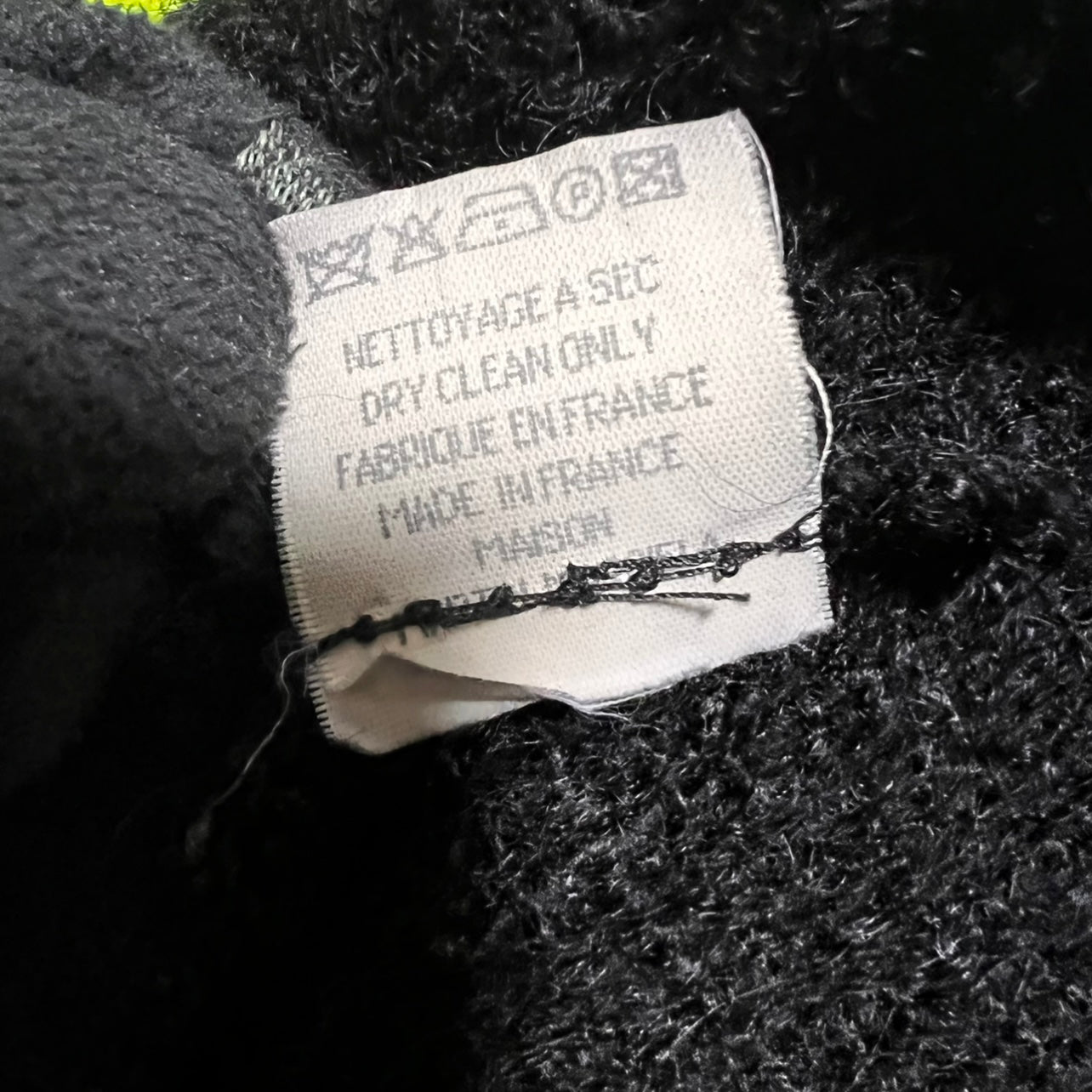 MAISON MARTIN MARGIELA ARTISANAL CHANEL TWEED CUT WORK VEST