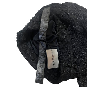 Balenciaga 2022AW textured tweed knit baggy pants