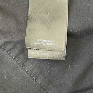 BALENCIAGA 2023年冬 LOOK16 解体再構築 ブラックデニムジャケット M