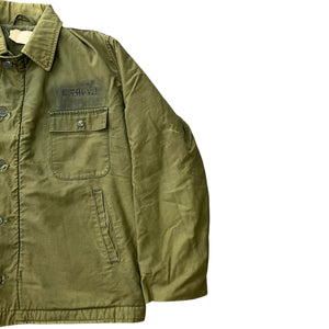 Vintage 70's "SV-631" US NAVY A-2 Deck Flight Jacket