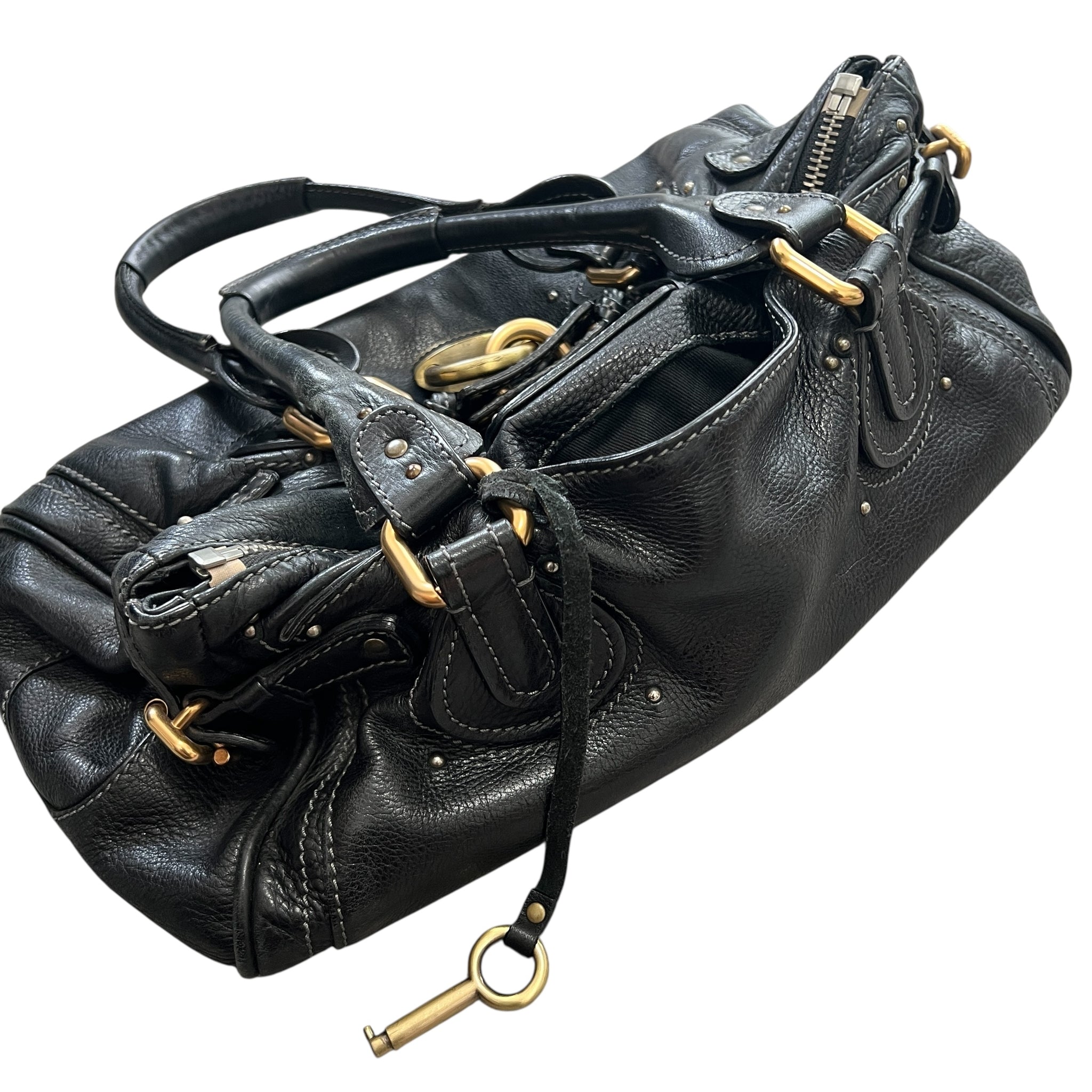 Chloe 2005 Fall Paddington Leather Boston Bag
