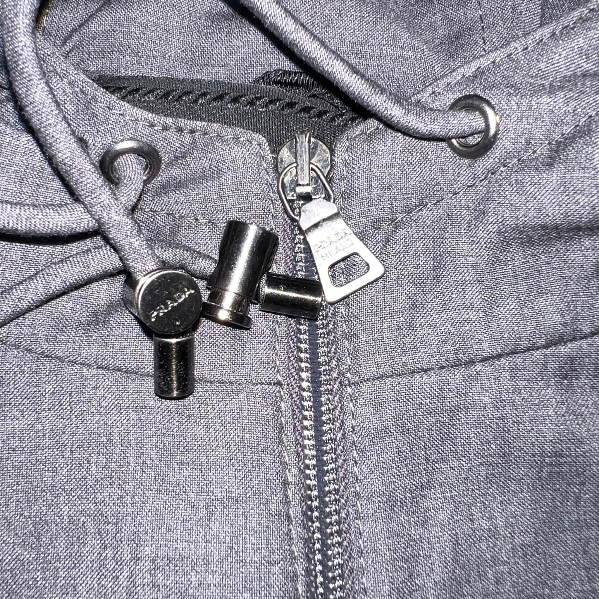 PRADA 1999AW WOOL PADDED ANORAK JACKET