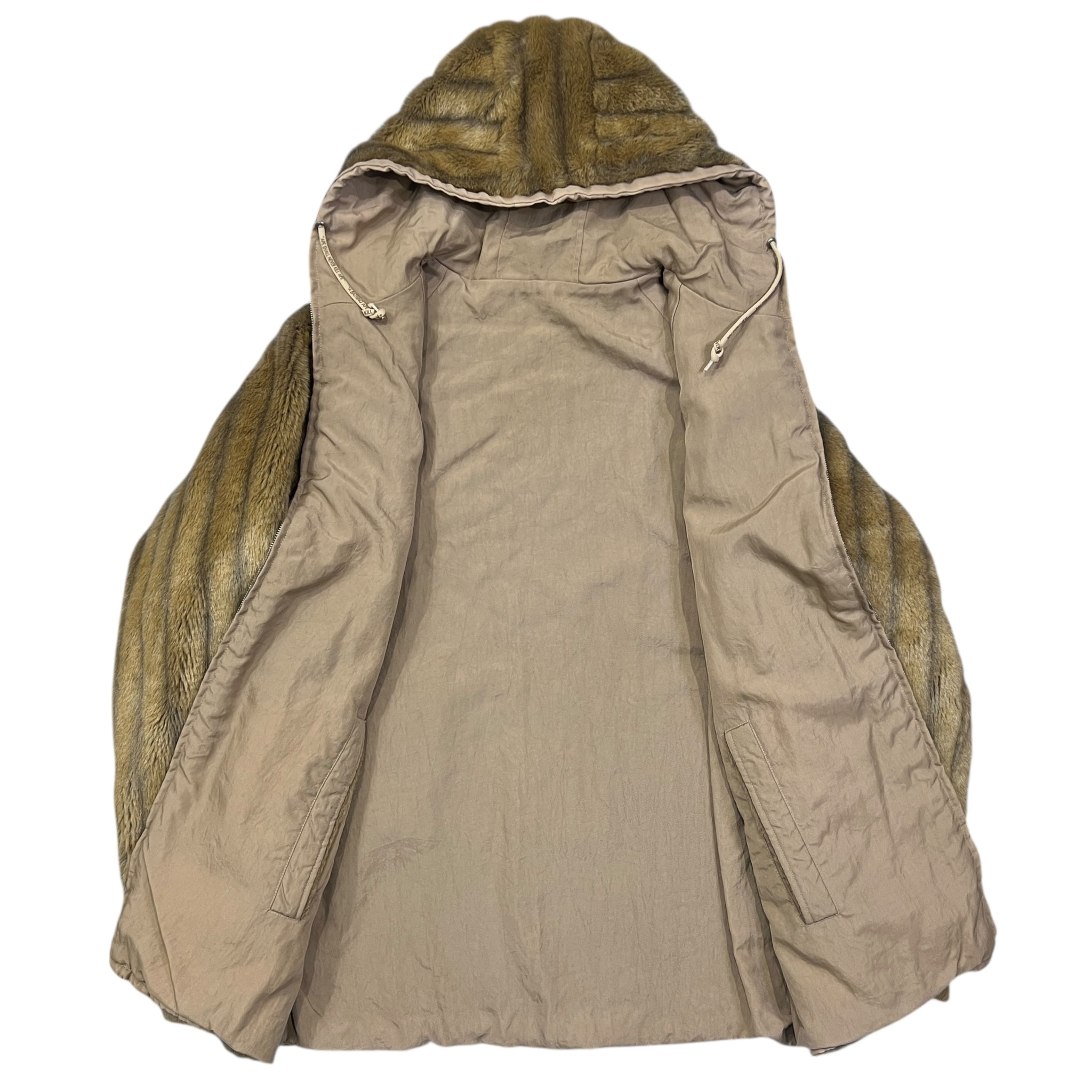 A BATHING APE OG BAPE ×NIGO Reversible Faux Fur /Nylon Jacket