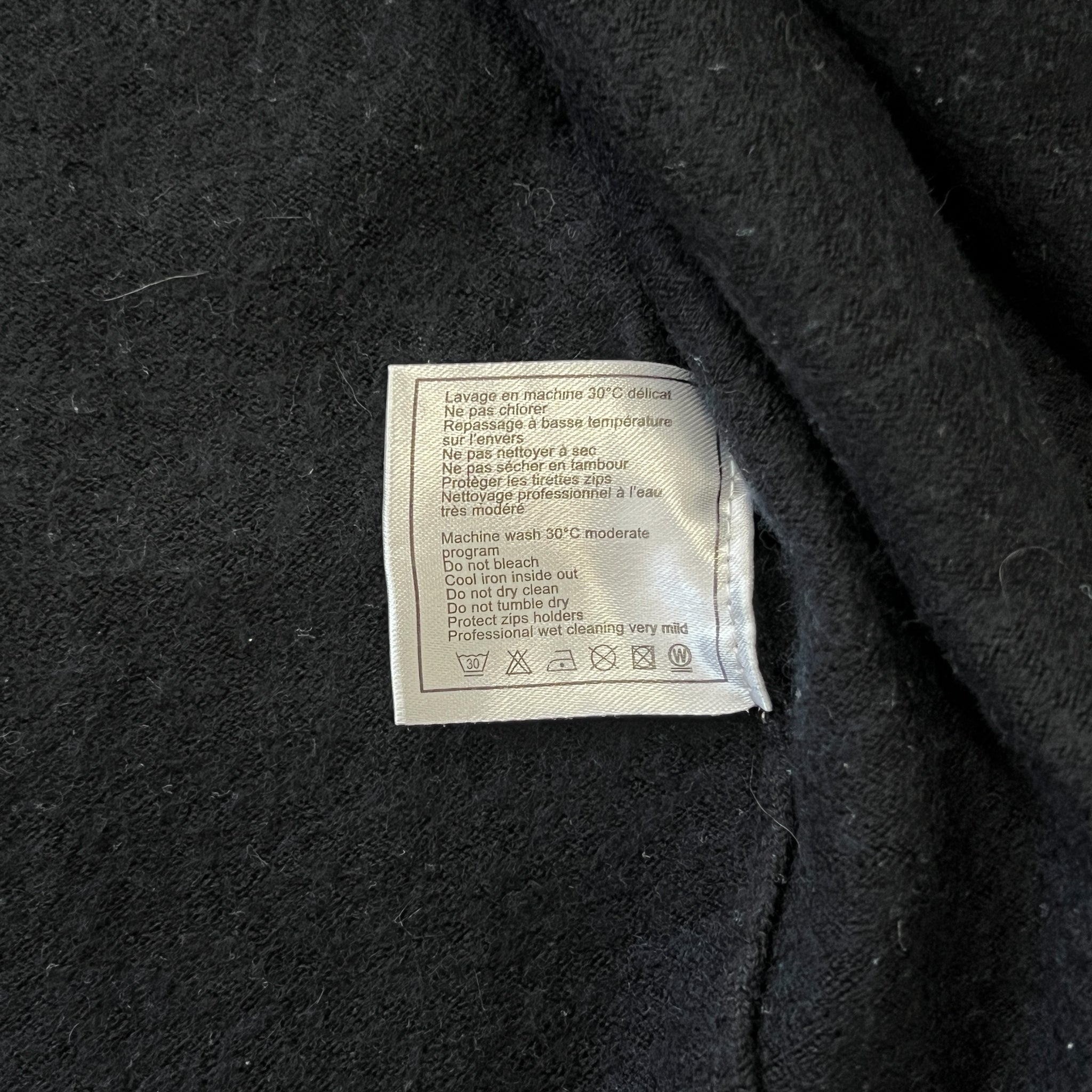 CHANEL Embroidered Logo Patch Uniform Sweater