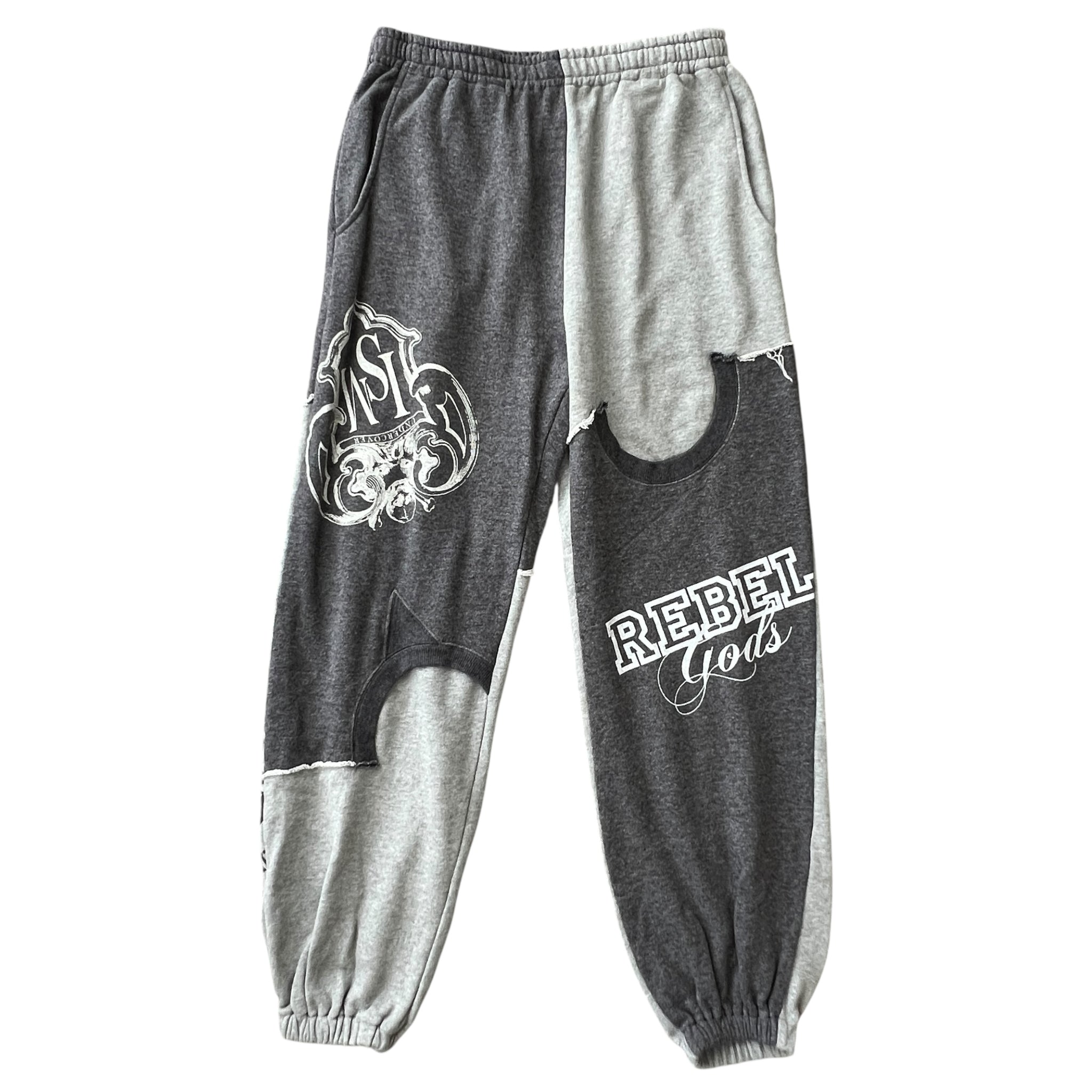 UNDERCOVER Undercoverism 2022SS Rebel Gods Hybrid Custom Reversible Flight Jacket & Rebel Gods Hybrid Sweat Pants