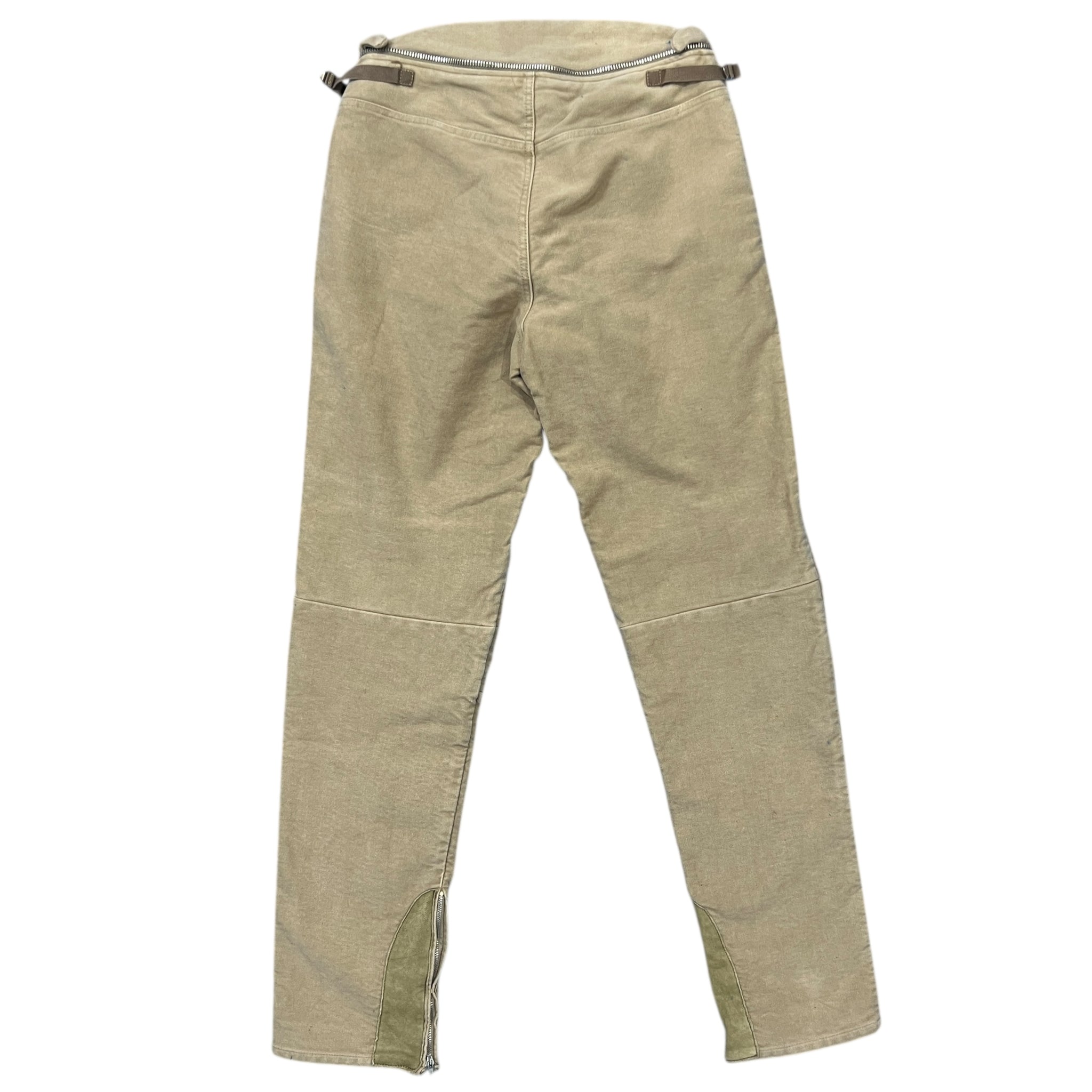 HELMUT LANG 1999AW Vintage Moleskin Astro Biker Pants