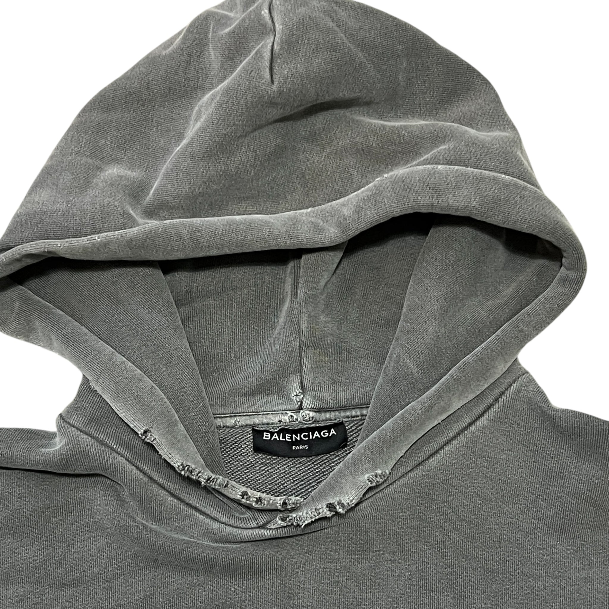 BALENCIAGA 2017 Fall Winter Jarno Parkkima Pull Over Hoodie