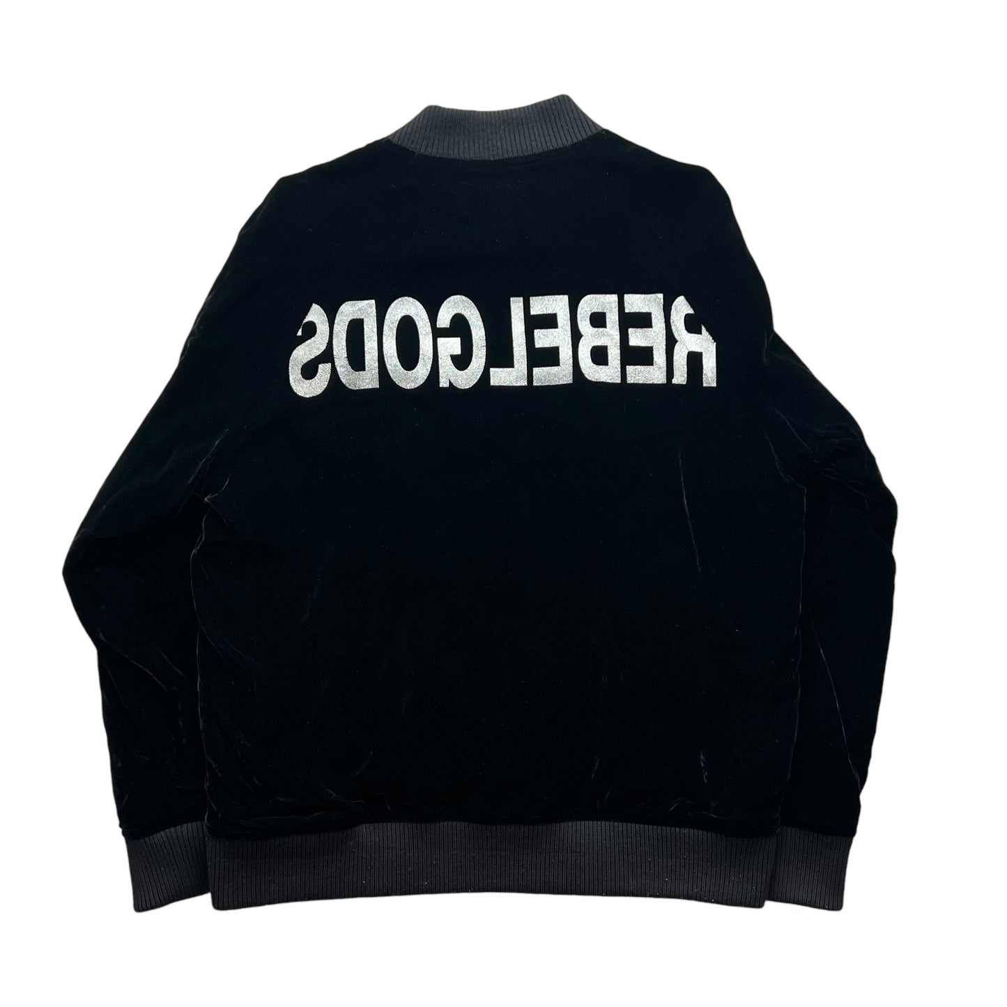 UNDERCOVER 2002F/W "witches cell division" REBELGODS VELVET BOMBER JACKET