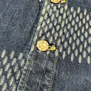 LOUIS VUITTON 2020AW × NIGO Giant Damier Waves Monogram Denim Jacket