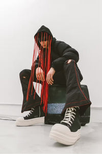 POST ARCHIVE FACTION (PAF) 2020SS '3.0' LAYERED OVERSIZED HOODIE