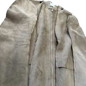 MAISON MARTIN MARGIELA 1998 Spring Summer Look39 Artisanal Flat Suede Jacket