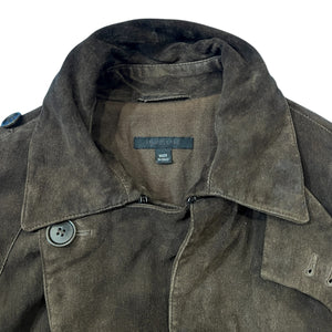 HELMUT LANG 2004AW Suede Leather Coat Jacket