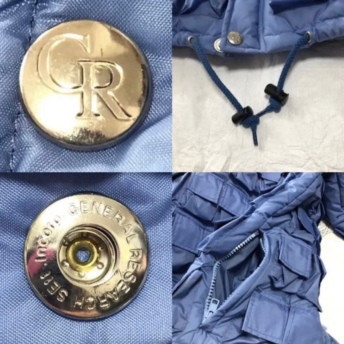 GENERAL RESEARCH 1998 PARASITE 175 POCKETS DOWN JACKET
