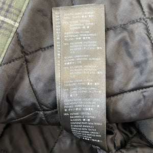 BALENCIAGA 2023年春夏 中綿入り チェック柄 フランネルシャツ ジャケット 44