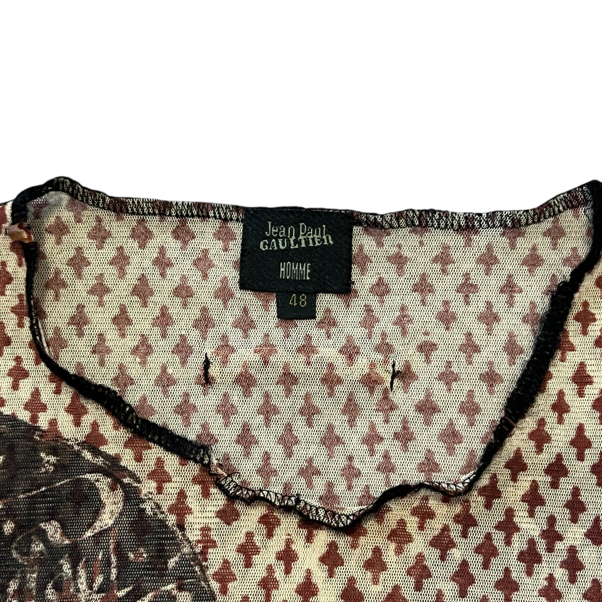 Jean Paul GAULTIER HOMME パワーネット Tシャツ