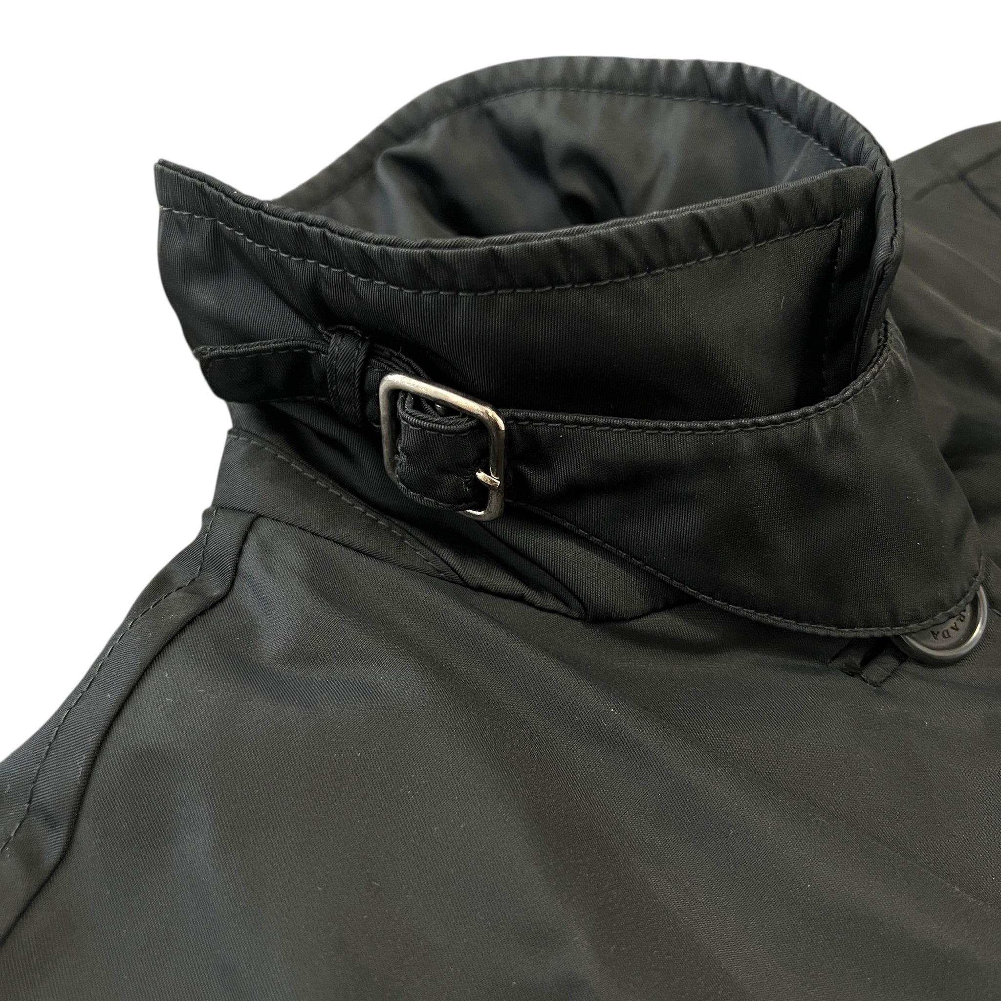 PRADA 2way Nylon Long Coat