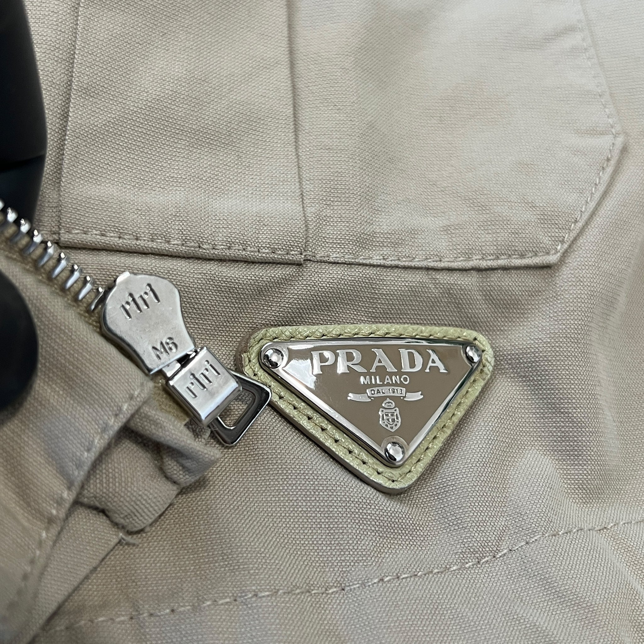 PRADA Wrapping Straps Short Length Coat