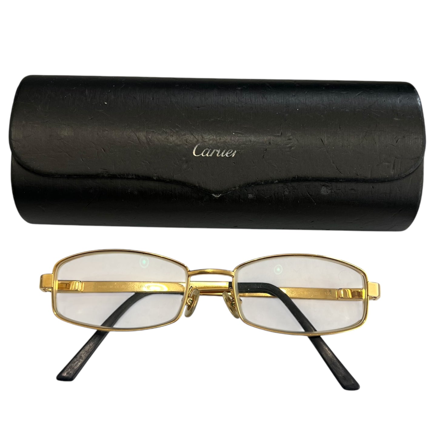 Cartier Love Gold Flame Sunglasses with Case