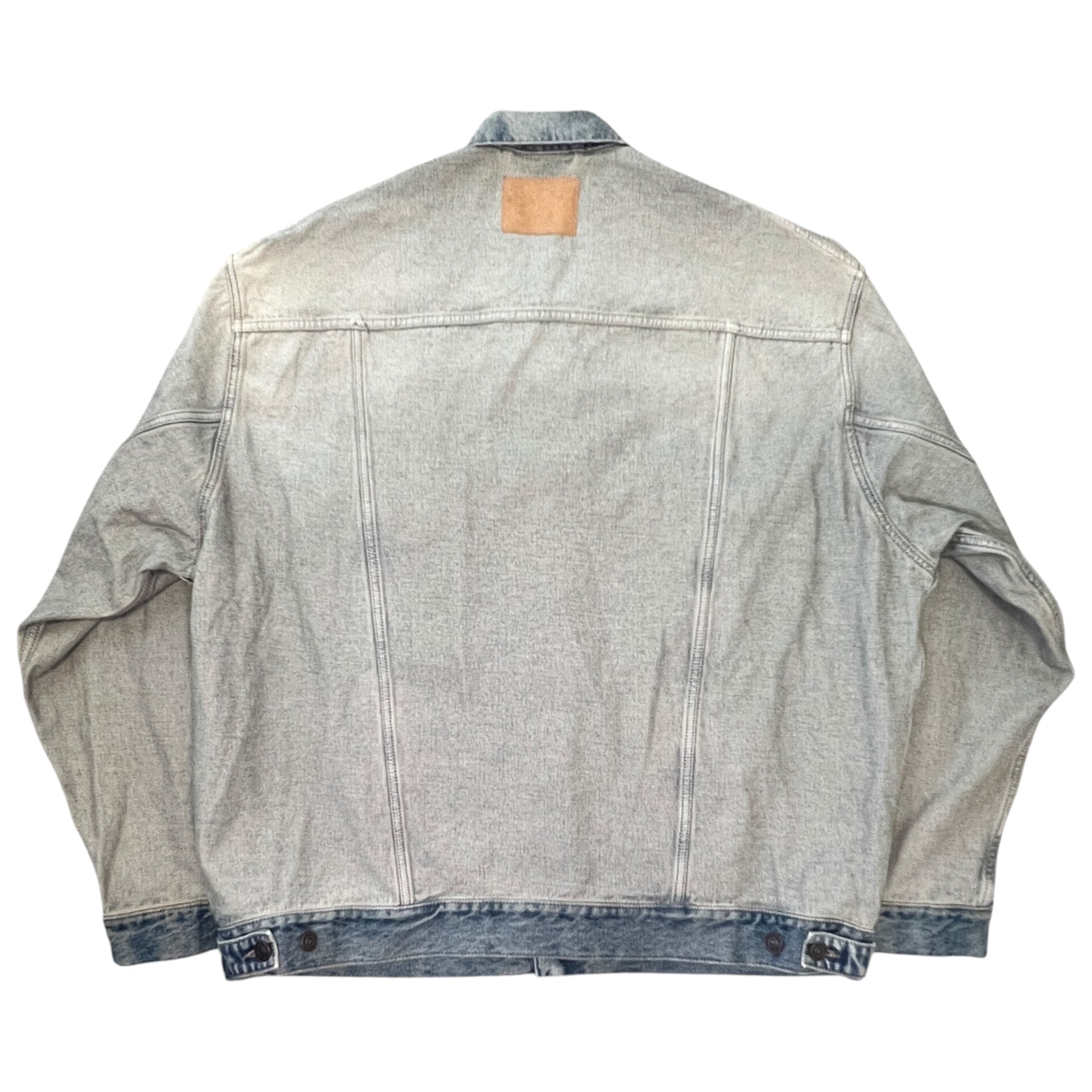 BALENCIAGA 2024SS Inside-out Oversized Denim Jacket