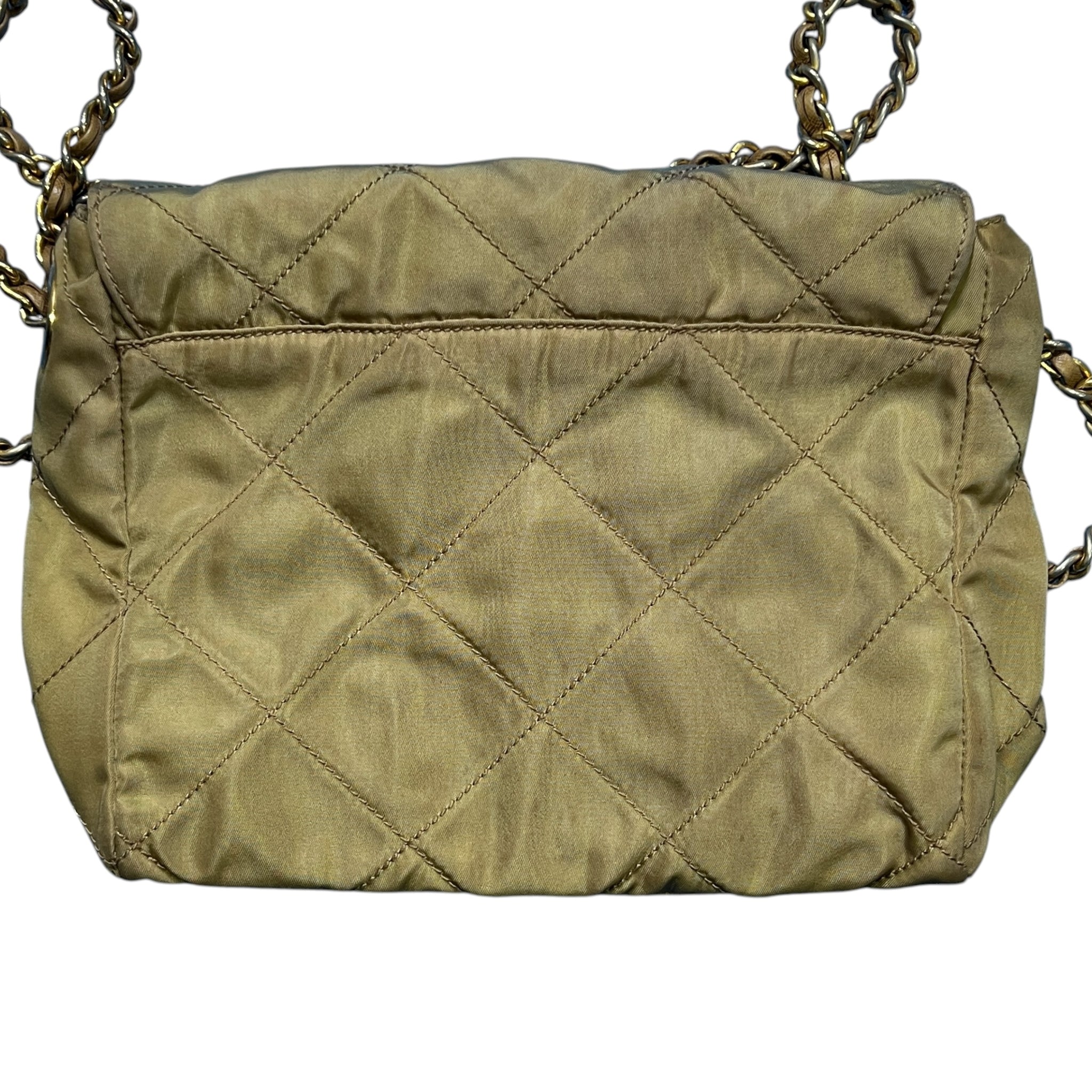 PRADA Quilting Nylon Shoulder Bag