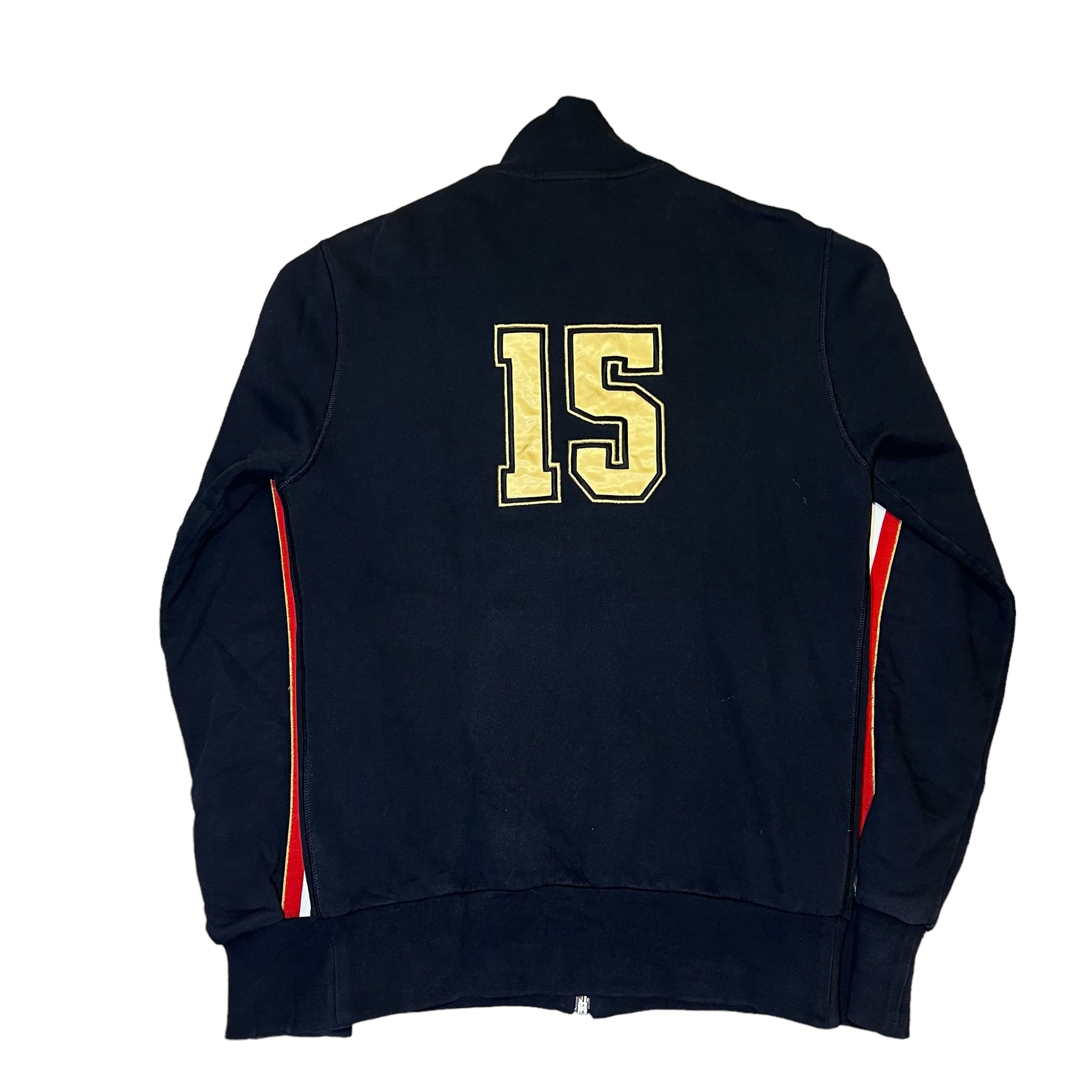 DOLCE&GABBANA FOOTBALL MOTIF ''CALCIO'' BACK NUMBER 15 WAPPEN ITAIY COLOR 3 LINE SETUP JERSEY
