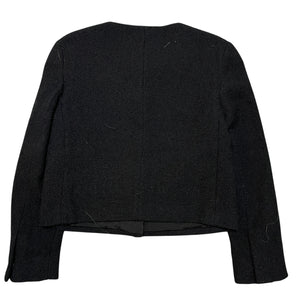 PRADA 2013AW Wool Collarless Jacket