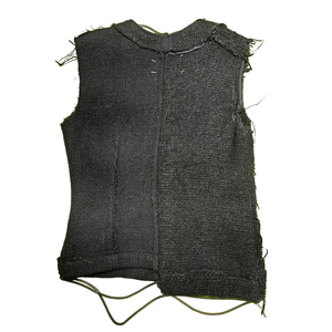 MAISON MARTIN MARGIELA ARTISANAL CHANEL TWEED CUT WORK VEST
