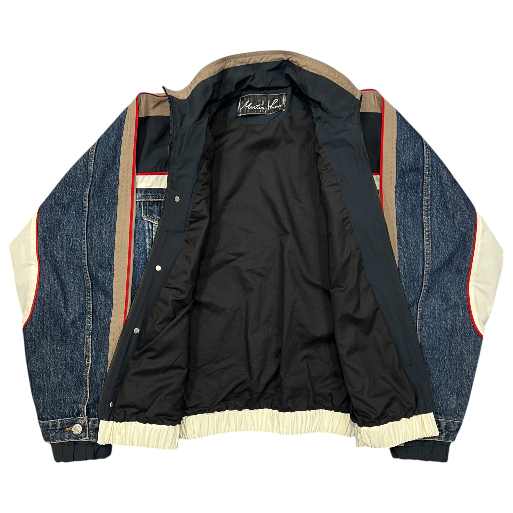 Martin Rose 2019SS Hybrid Denim Track Jacket – SEVENSTARCLOTHING