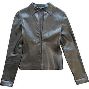 GUCCI BY TOM FORD 2001AW LEATHER JACKET and PANTS SET