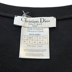 Christian Dior × John Galliano 2004AW “I Love Dior” Graphic V-Neck T-Shirt