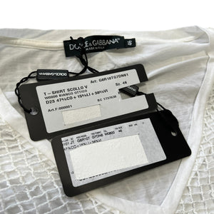 DOLCE & GABBANA 2012SS Mesh Layered T-Shirt