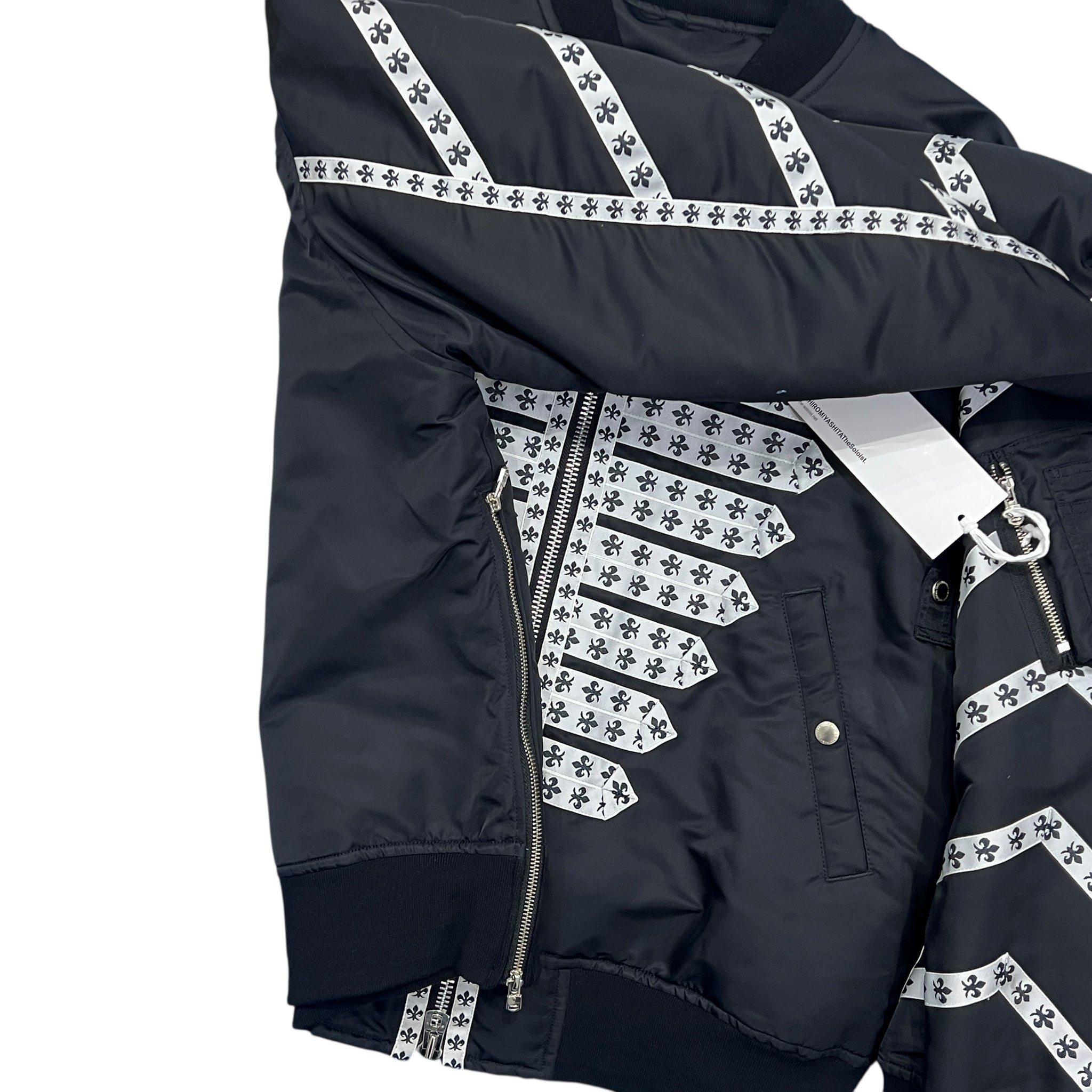 TAKAHIROMIYASHITA The Soloist. 2025SS Brit Huge Bomber Jacket Black