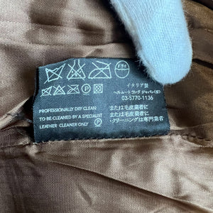 HELMUT LANG 2000SS CHEST POCKET LETHER JACKET