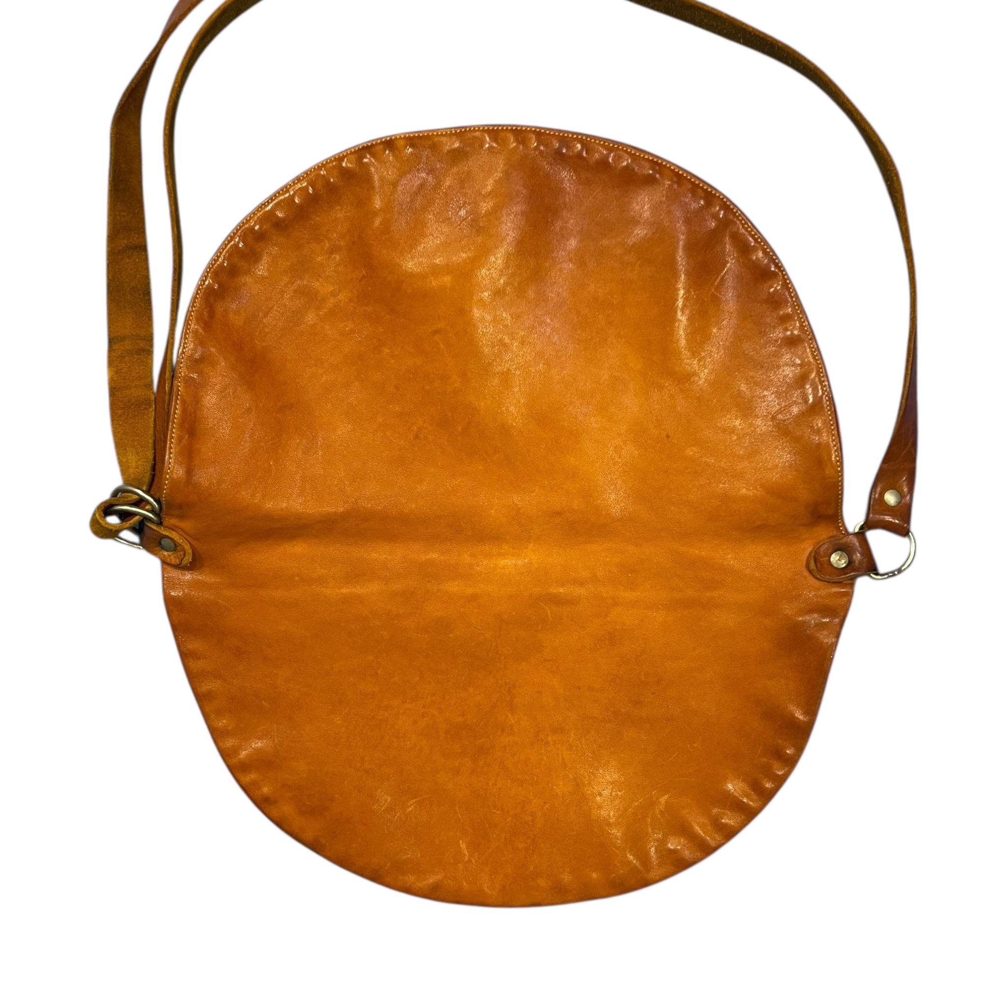 GUIDI Grain Leather Shoulder Bag
