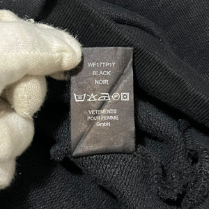 VETEMENTS 2016AW Demna Gvasalia Total Fucking Darkness Pullover Sweat Hoodie
