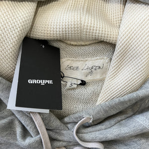 GREG LAUREN ×Carhartt Grey Fleece Hoodie