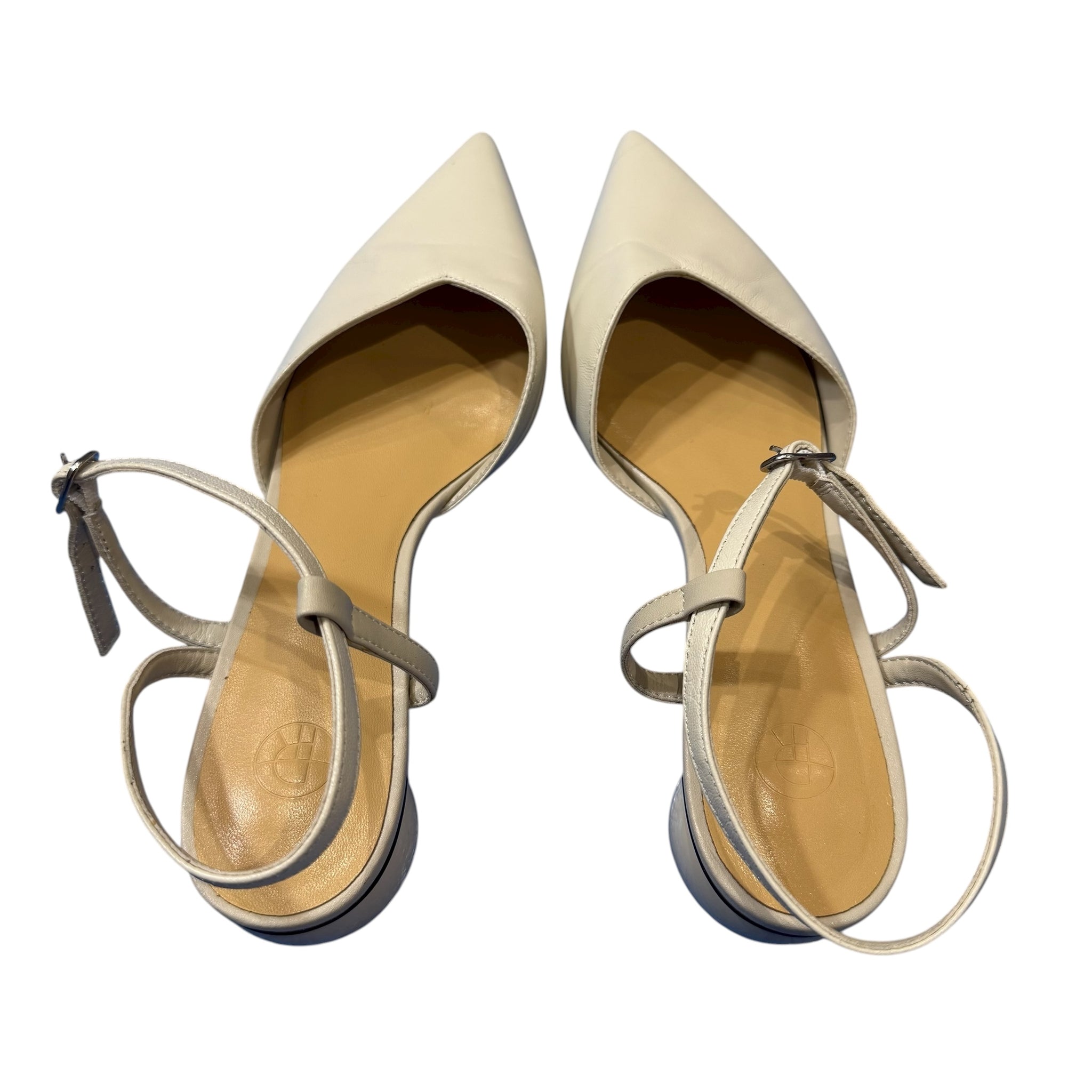 THE ROW Ankle Strap Pointed Toe Pumps