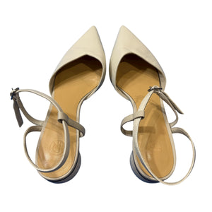 THE ROW Ankle Strap Pointed Toe Pumps