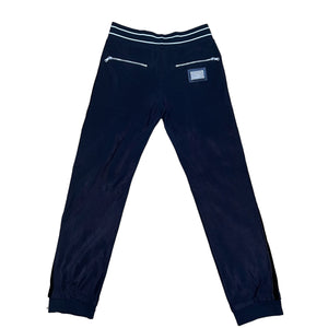 DOLCE&GABBANA 2001SS MULTI ZIP MESH TRACK PANTS