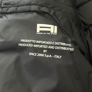 AI RIDER ON THE STORM Padded Goggle Down Jacket