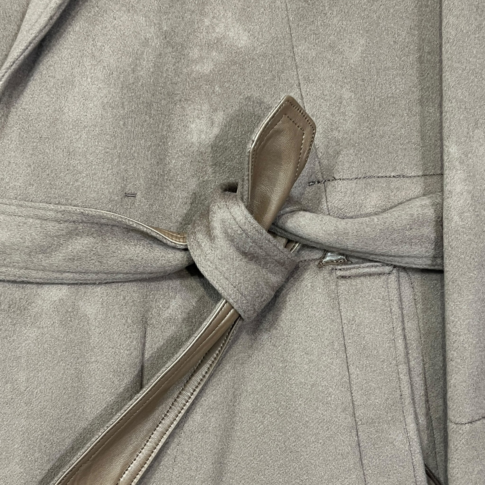 TAKAHIROMIYASHITA The Soloist. Cashmere Taupe Wrapping Long Coat