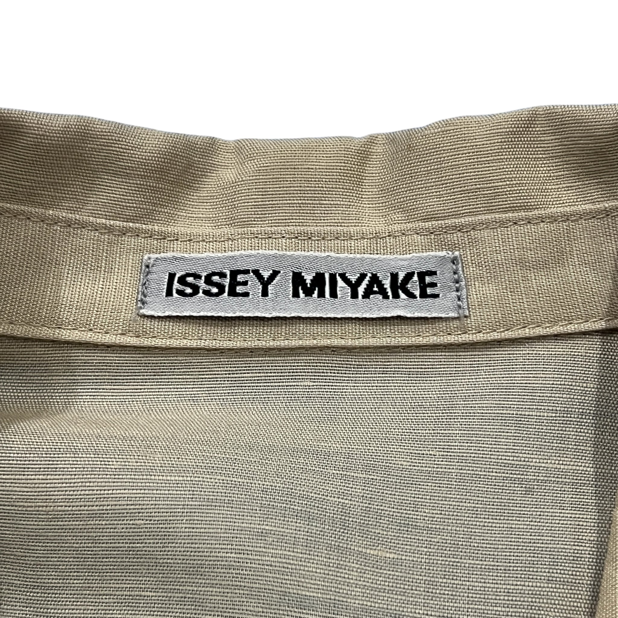 ISSEY MIYAKE 1996SS Linen Workwear Lab Coat