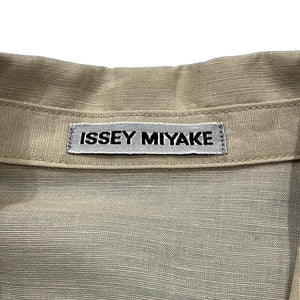 ISSEY MIYAKE 1996SS Linen Workwear Lab Coat