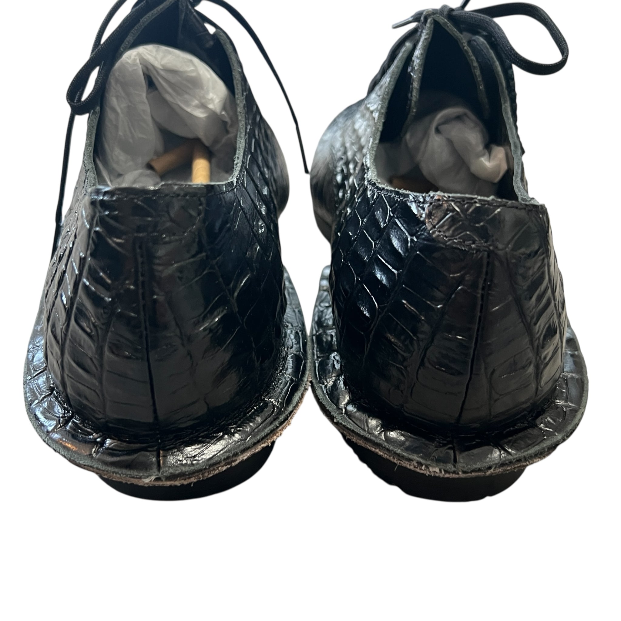 MARTINE ROSE for Clarks "Coming Up Roses" Crocodile Derby