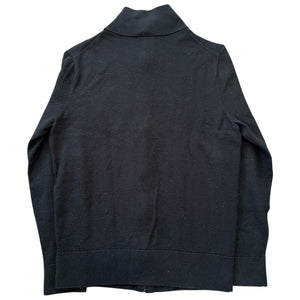 CHANEL Embroidered Logo Patch Uniform Sweater
