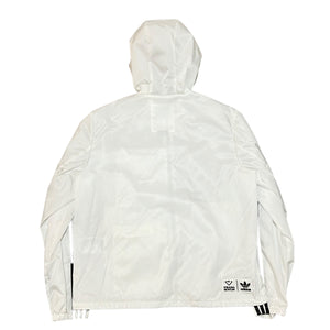 PRADA × ADIDAS 2022SS RE-NYLON TRACK HOODED JACKET WHITE