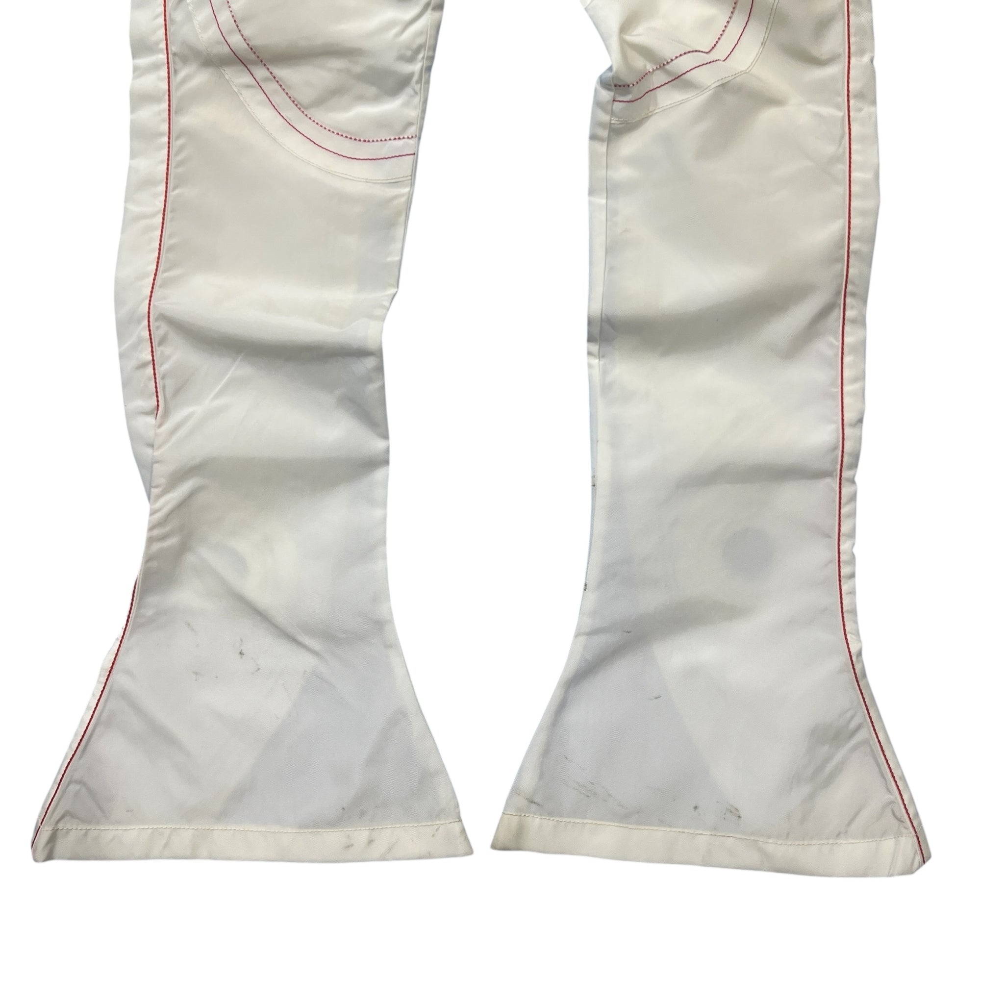 KANGHYUK 2020AW Icon Airbag Nylon Flare Trousers
