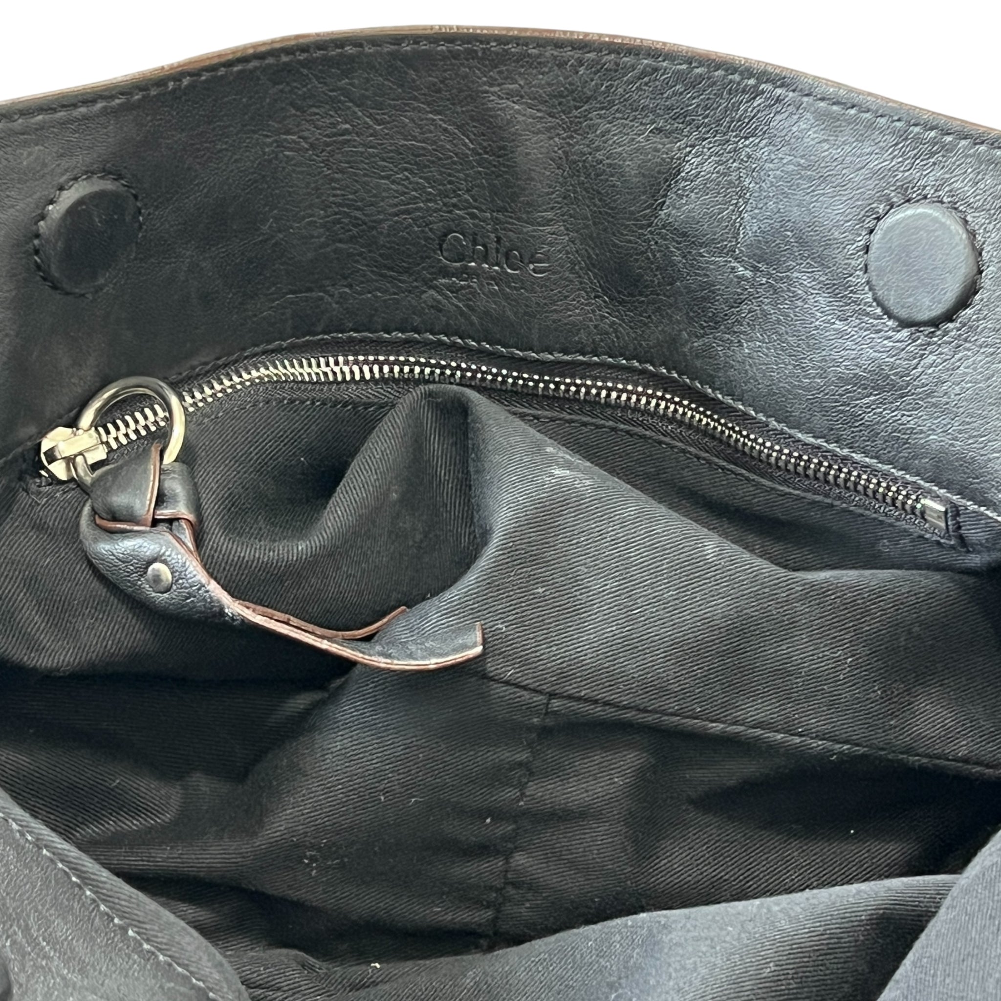 Chloe SASKIA 2Way Hand & Shoulder Leather Bag