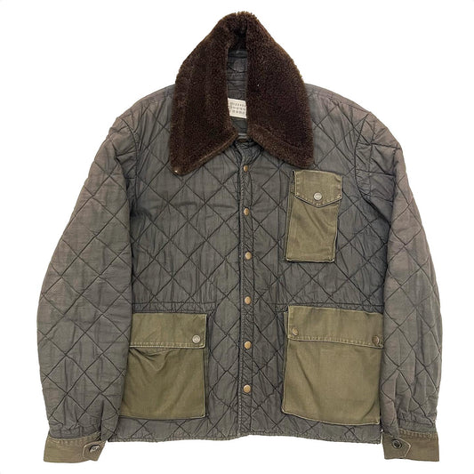 MAISON MARTIN MARGIELA 2001SS ARTISANAL MILITARY QUILTING BORE JACKET