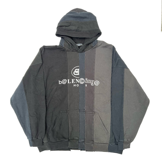 BALENCIAGA CUT-UP OVERSIZED HOODIE TOKYO FLAGSHIP EXCLUSIVE